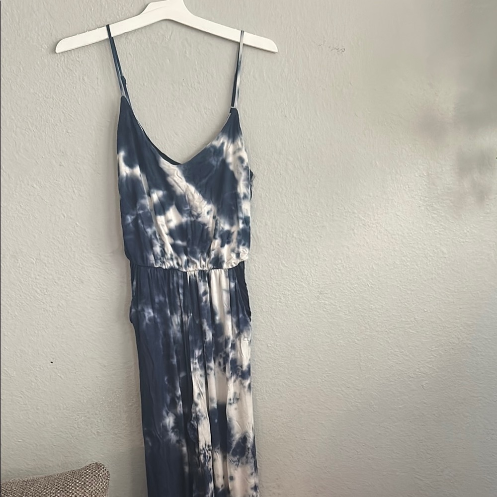 Tie-Dye Spaghetti Strap jumpsuit